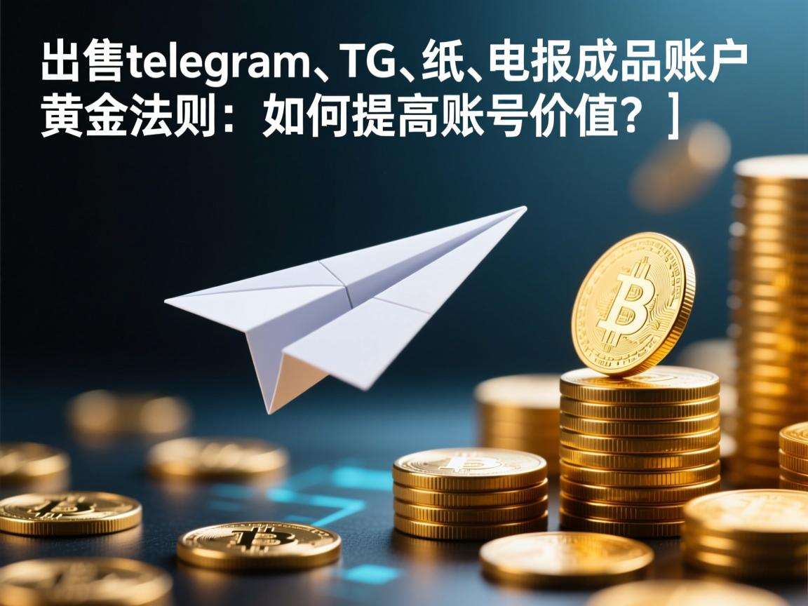 《出售telegram、TG、纸飞机、电报成品账户的黄金法则：如何提高账号价值？》