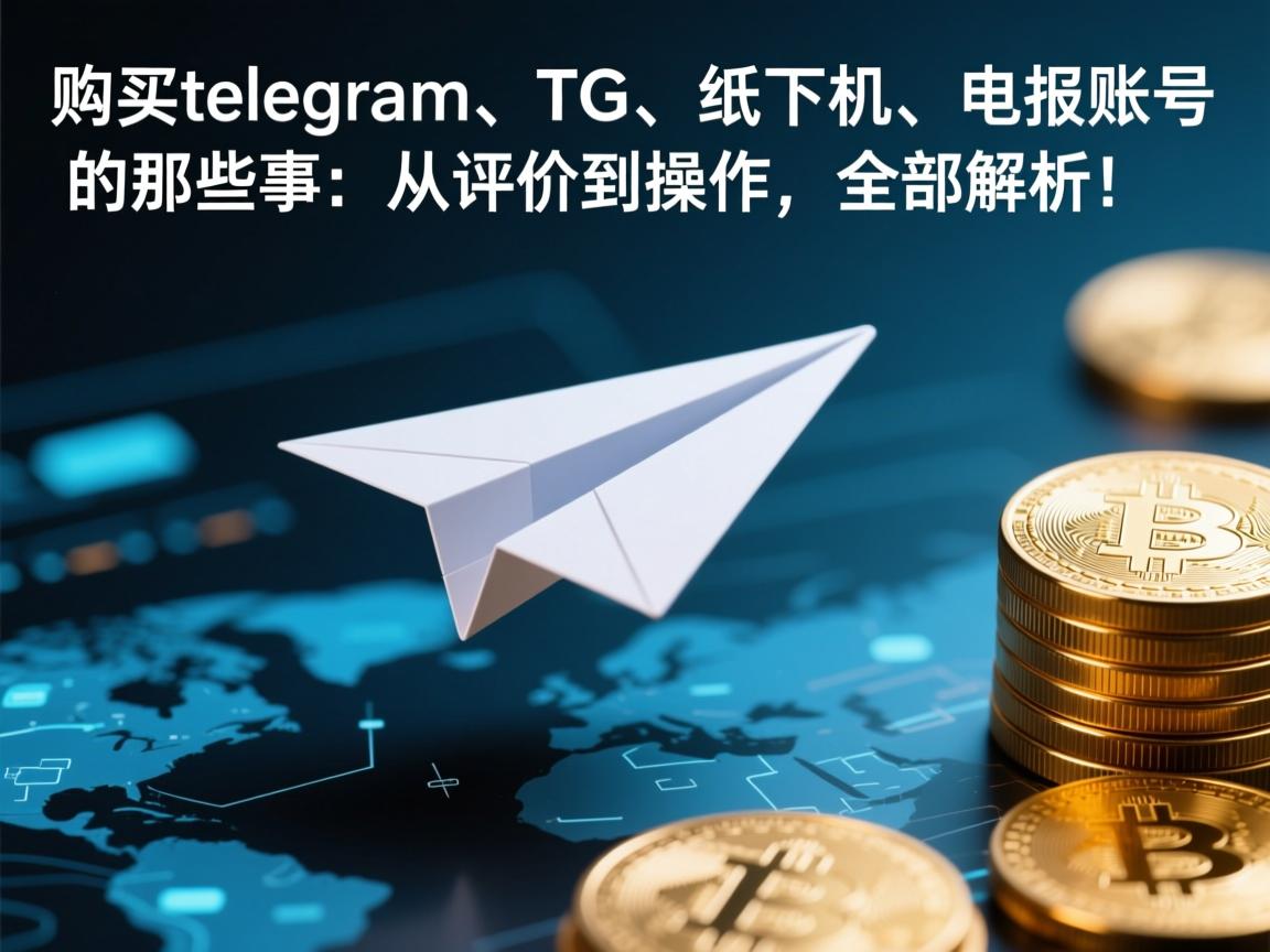 “购买telegram、TG、纸飞机、电报账号的那些事：从评价到操作，全部解析！”
