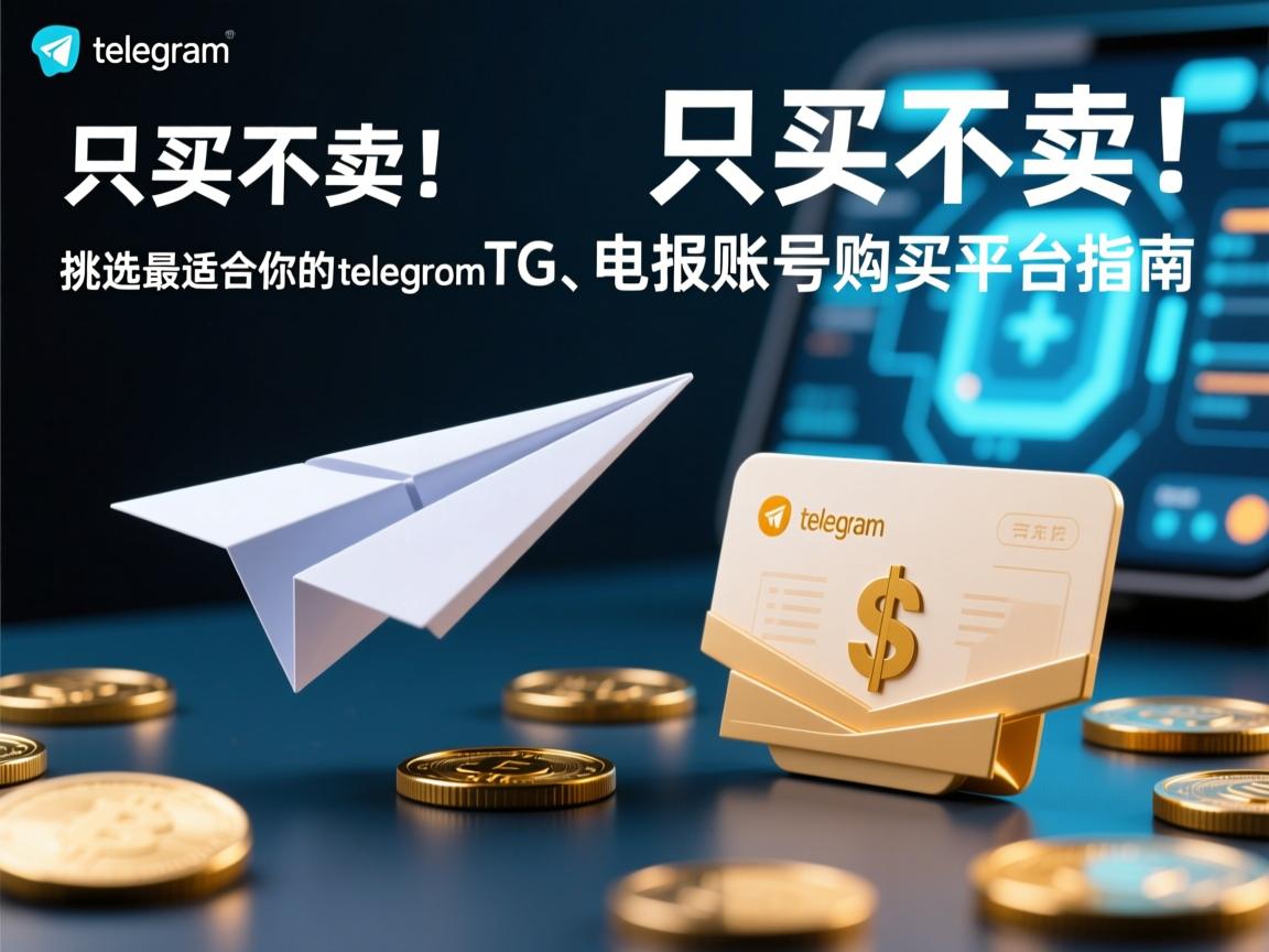 只买不卖！挑选最适合你的telegram、TG、纸飞机、电报账号购买平台指南