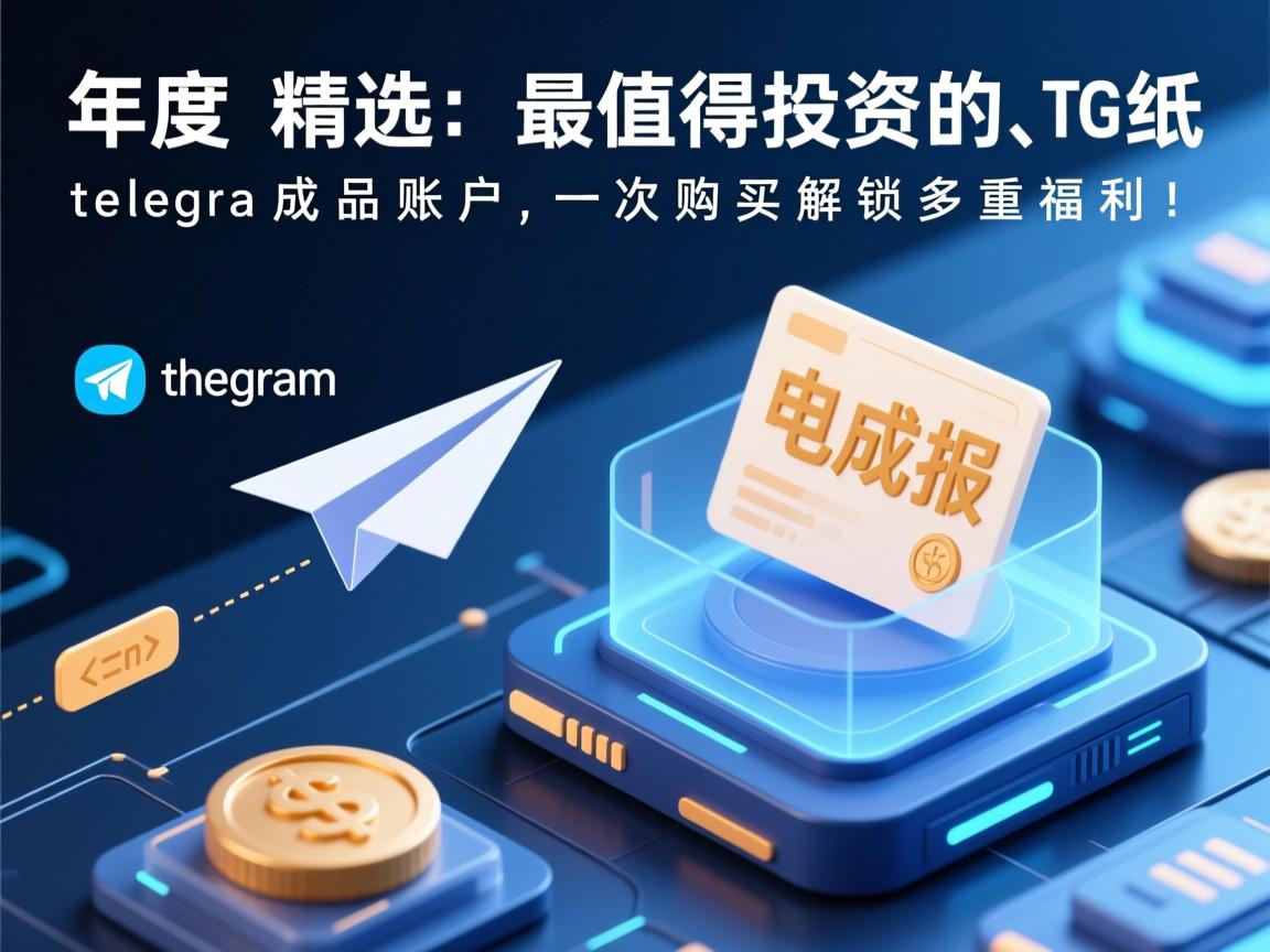 年度精选：最值得投资的telegram、TG、纸飞机、电报成品账户，一次购买解锁多重福利！