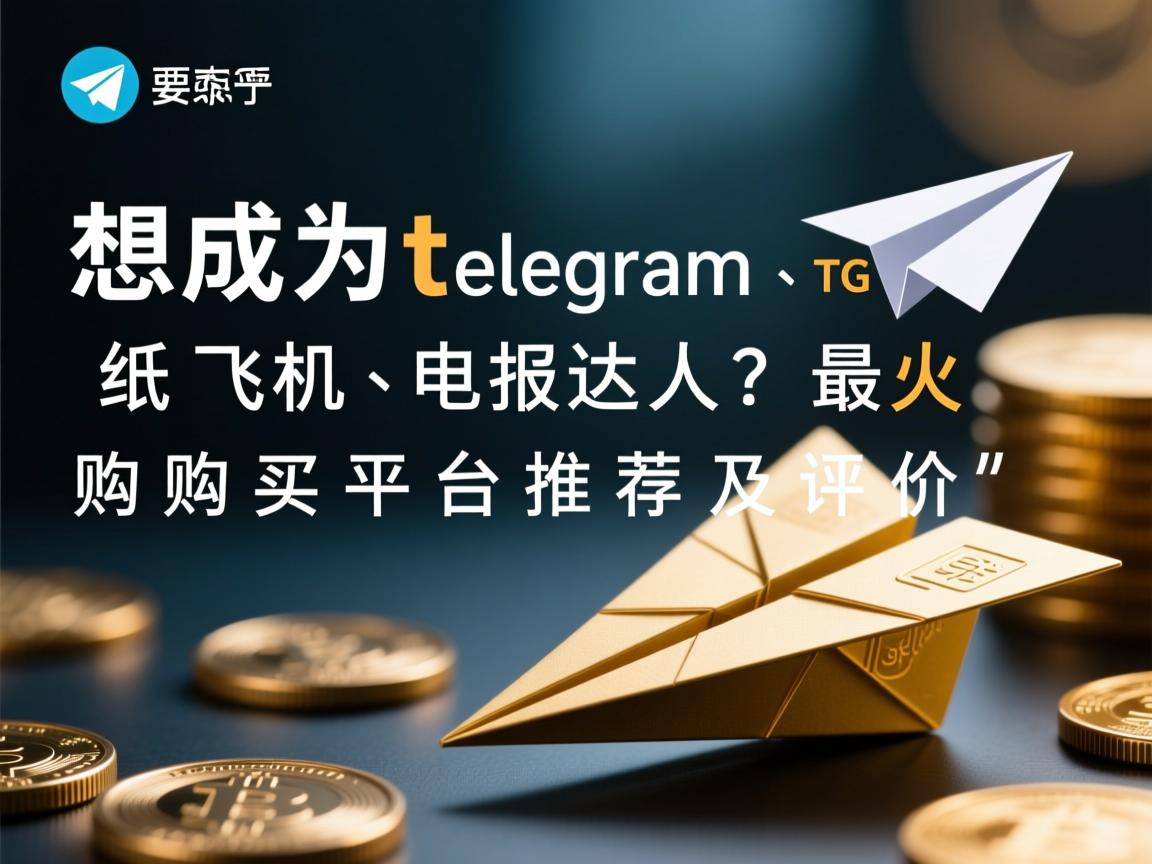 “想成为telegram、TG、纸飞机、电报达人？最火购买平台推荐及评价”