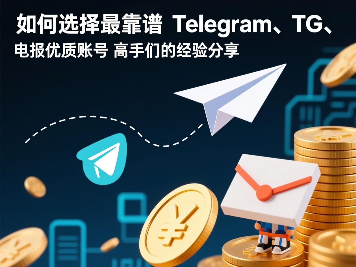如何选择最靠谱的telegram、TG、纸飞机、电报优质账号：高手们的经验分享