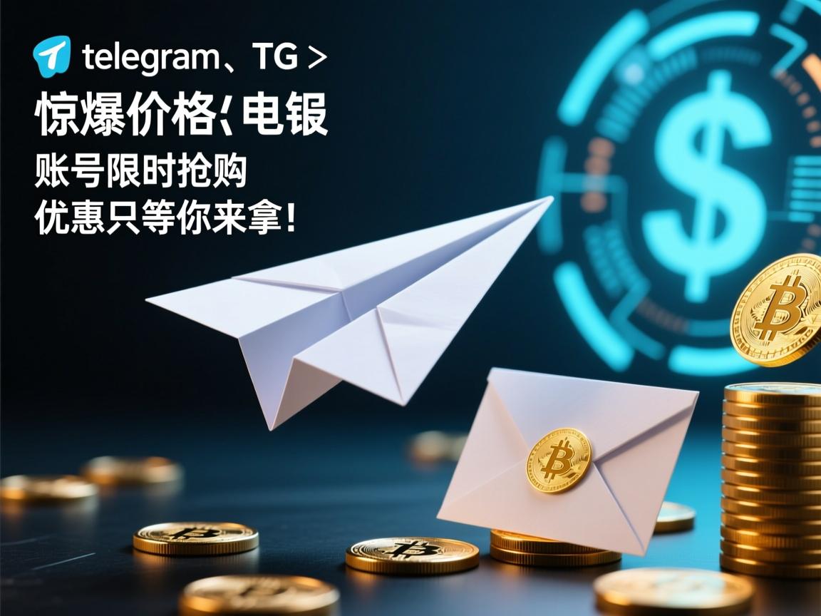 惊爆价格！telegram、TG、纸飞机、电报账号限时抢购，优惠只等你来拿！