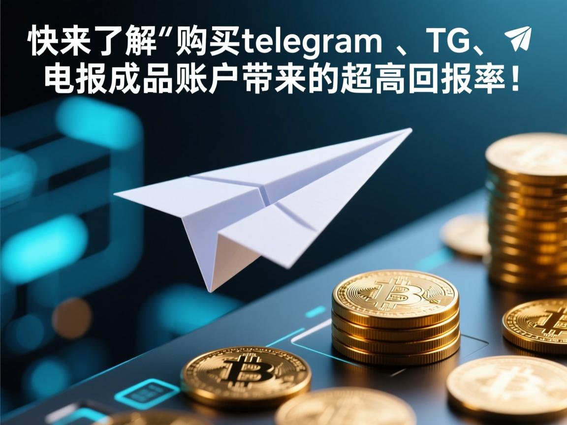 快来了解：购买telegram、TG、纸飞机、电报成品账户带来的超高回报率！