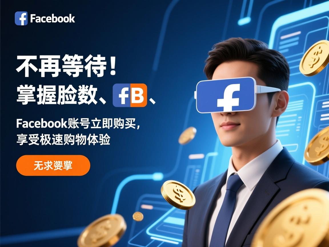 不再等待！掌握脸书、FB、Facebook账号立即购买，享受极速购物体验