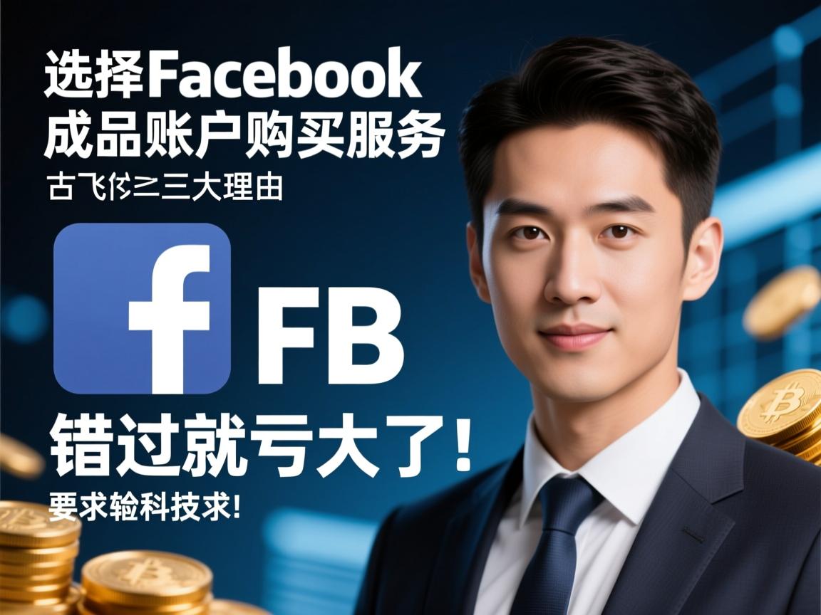 选择脸书、FB、Facebook成品账户购买服务的三大理由，错过就亏大了！