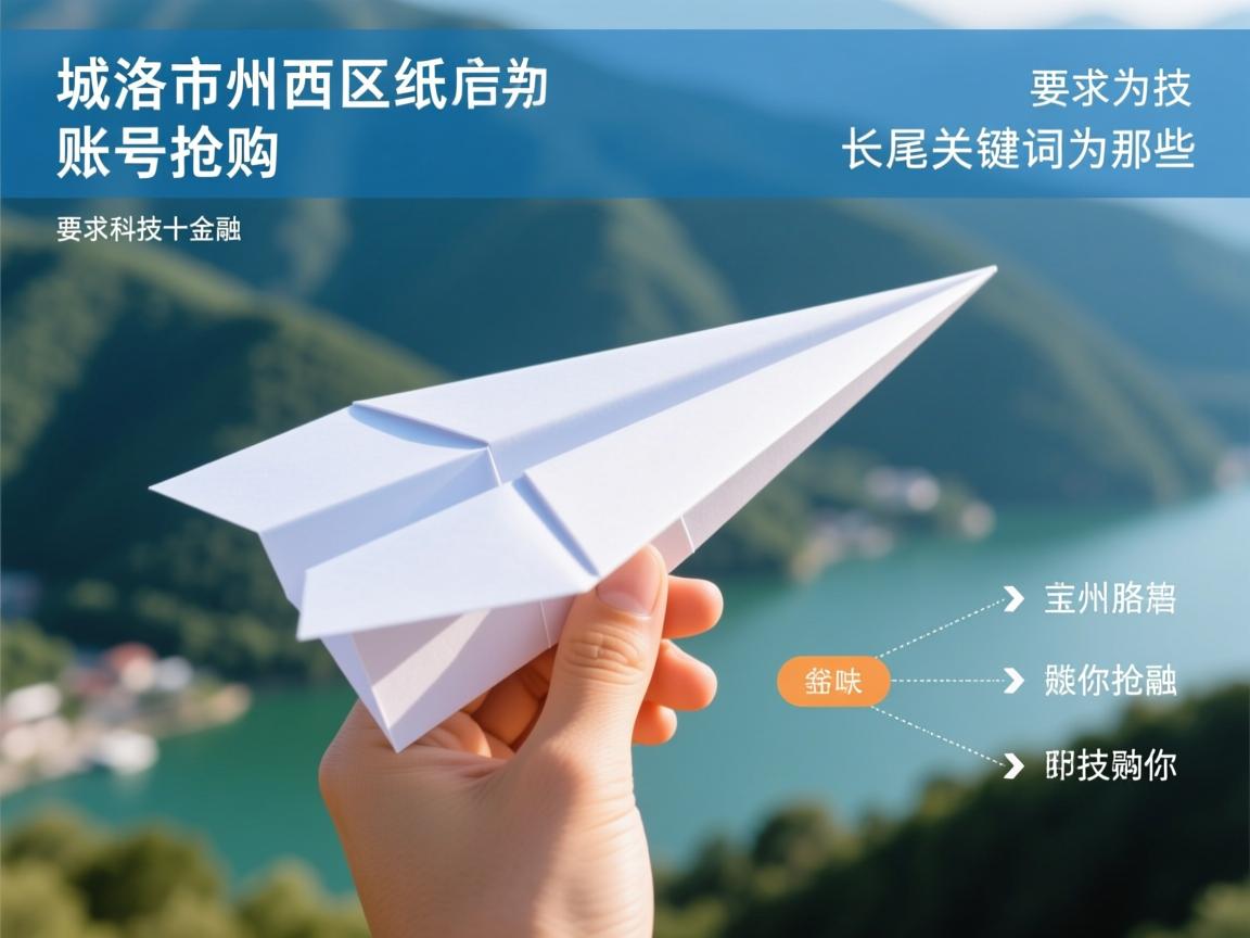 商洛市商州区纸飞机账号抢购的相关长尾关键词是那些