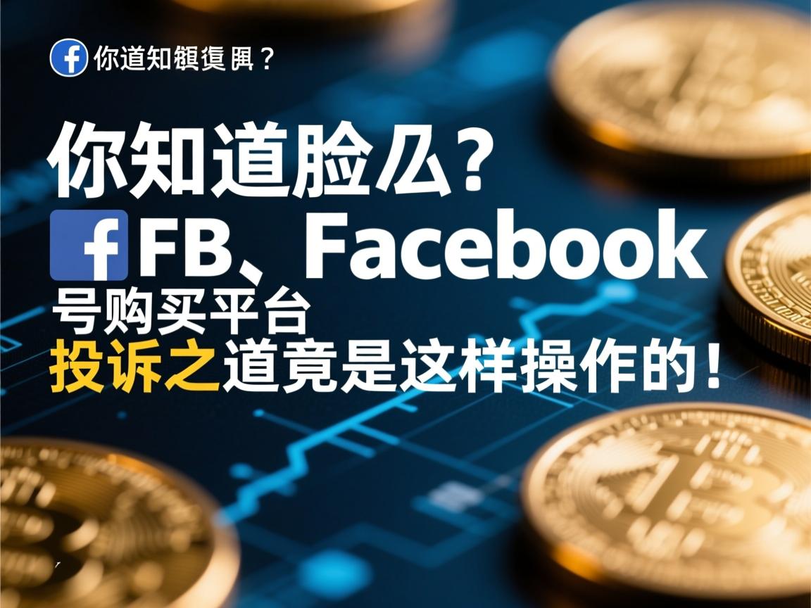 你知道吗？脸书、FB、Facebook 号购买平台的投诉之道竟是这样操作的！