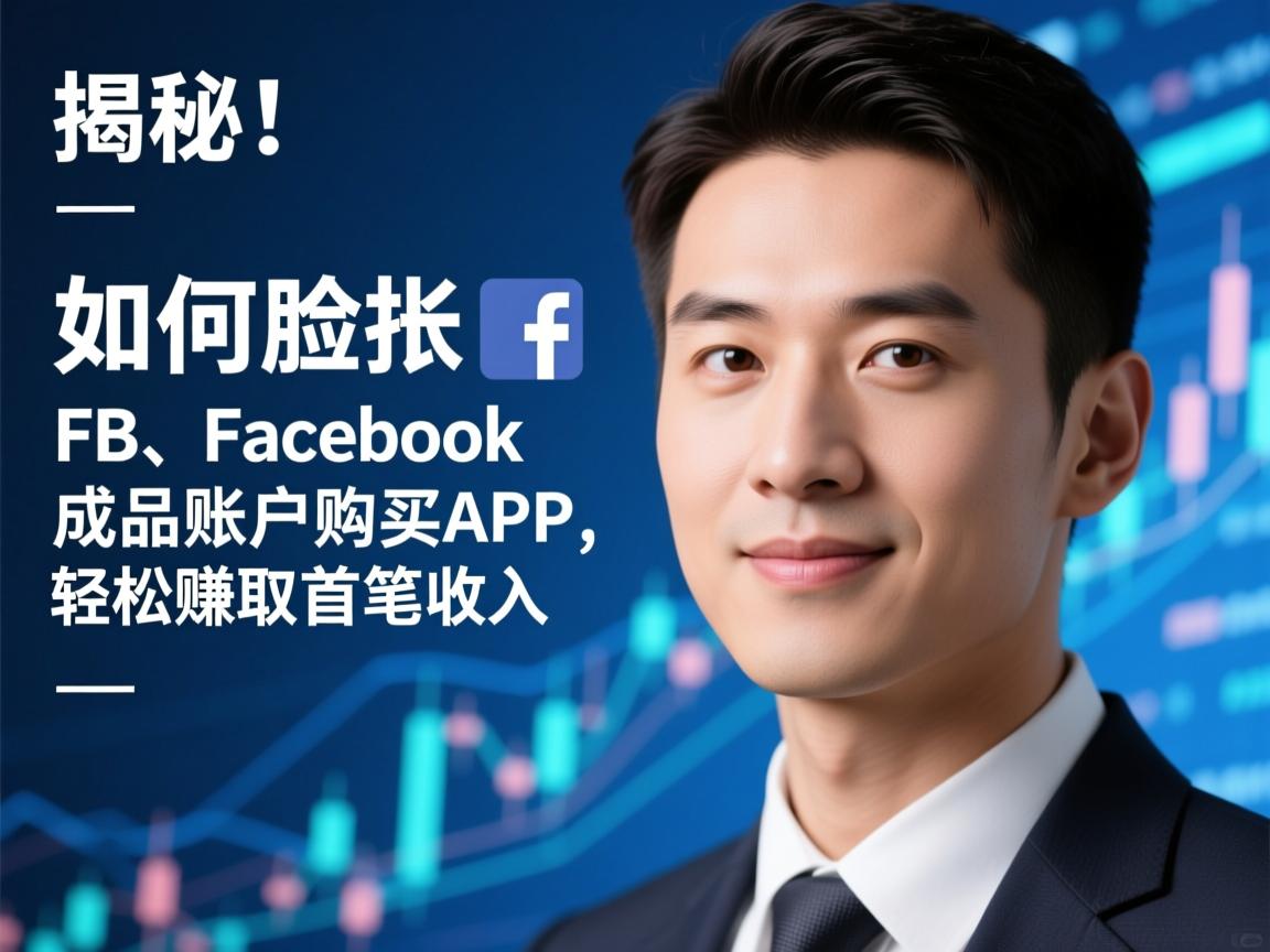揭秘！如何通过脸书、FB、Facebook成品账户购买APP，轻松赚取首笔收入