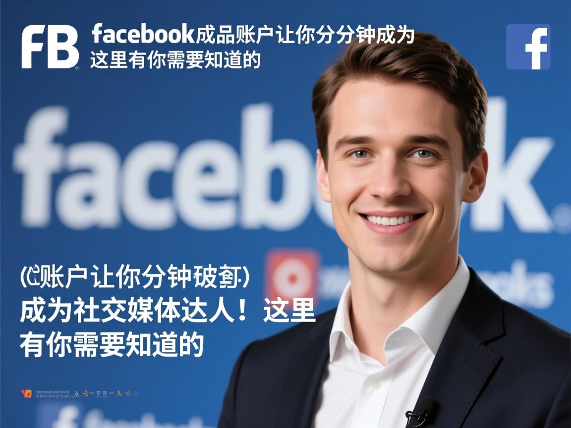 脸书、FB、Facebook成品账户让你分分钟成为社交媒体达人!这里有你需要知道的