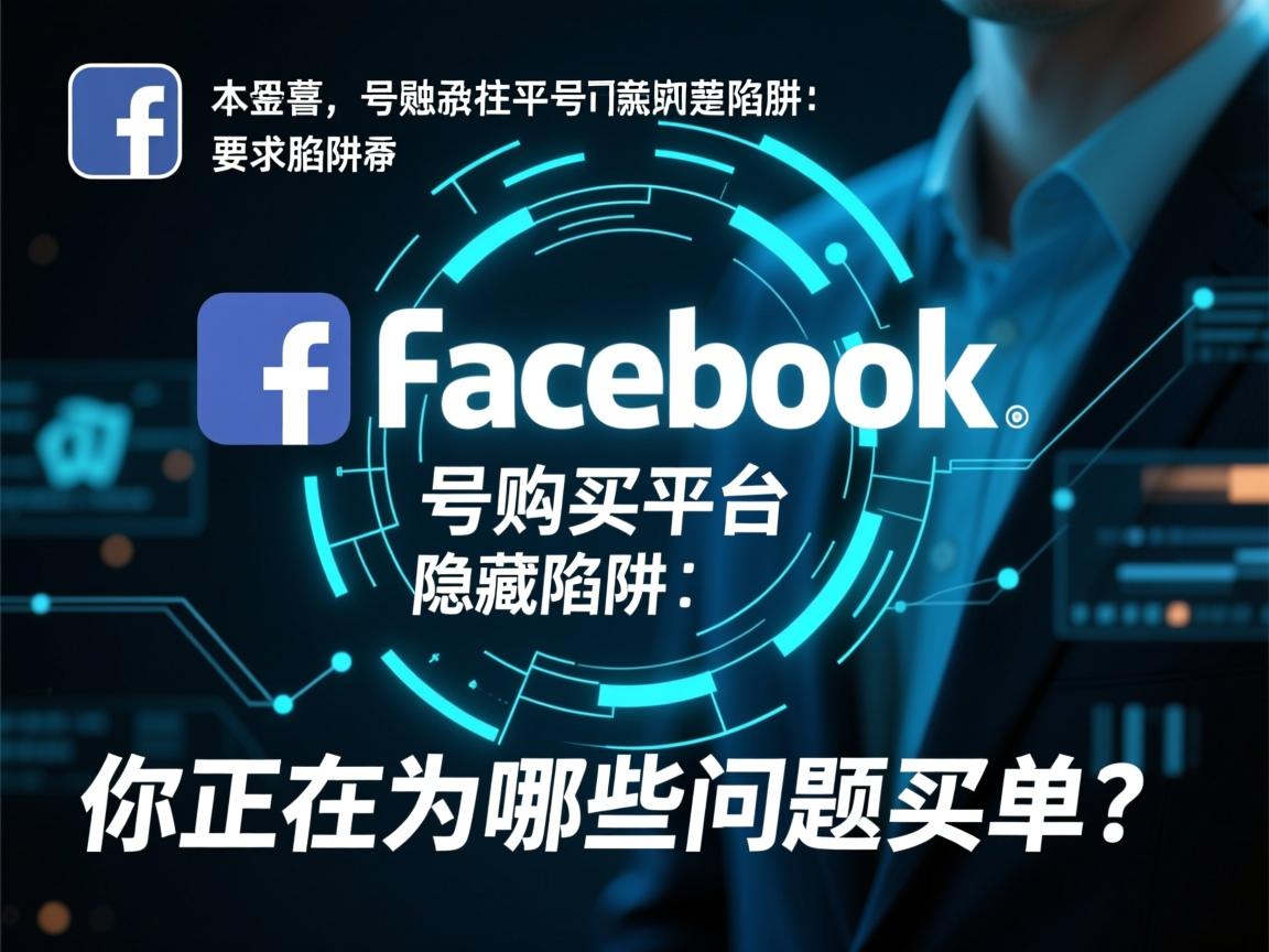 脸书、FB、Facebook号购买平台的隐藏陷阱：你正在为哪些问题买单？