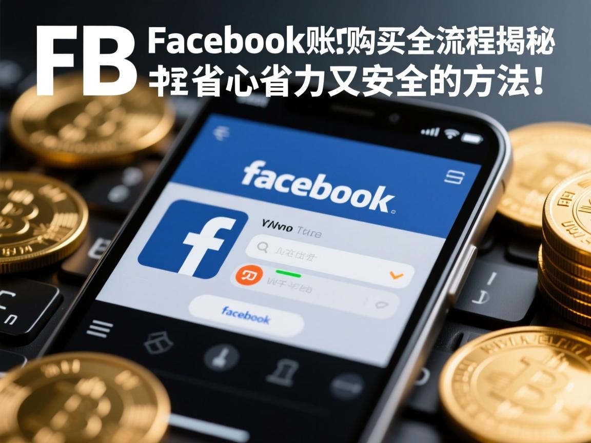 脸书、FB、Facebook账号购买全流程揭秘:省心省力又安全的方法!