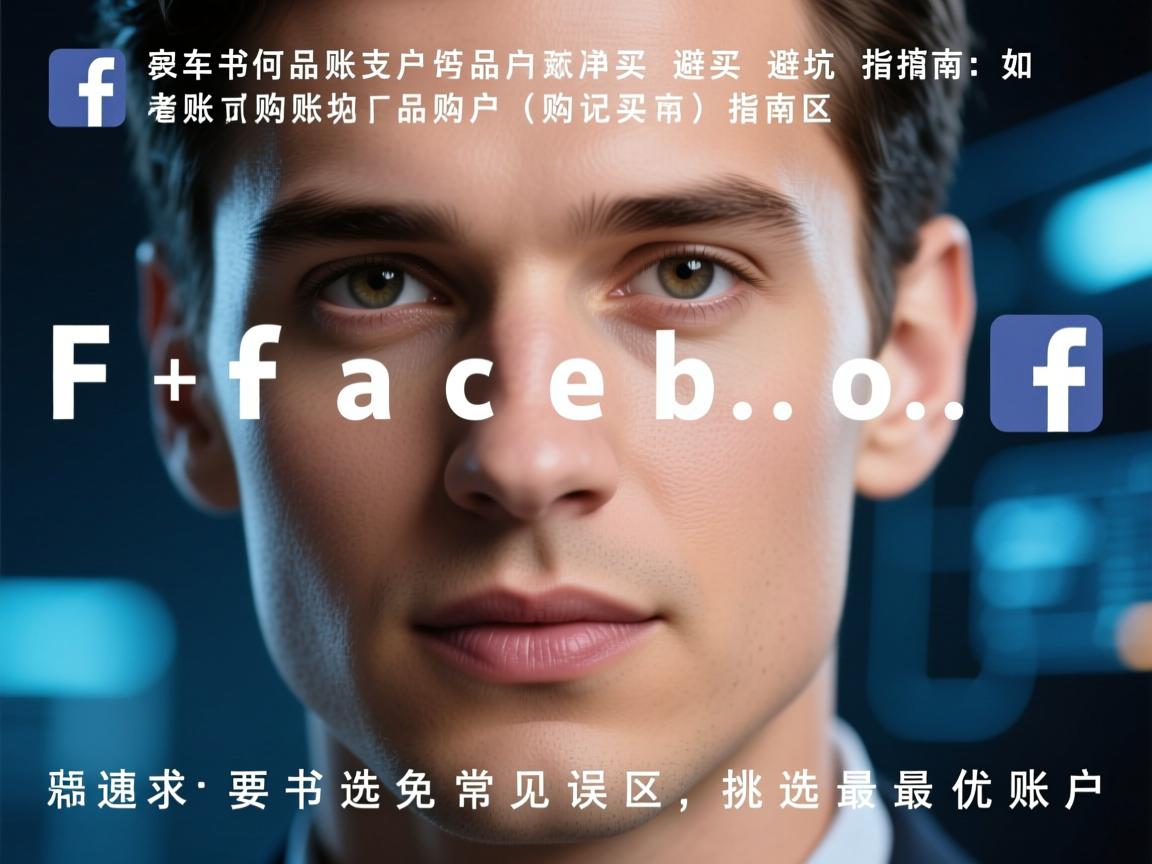 脸书、FB、Facebook成品账户购买避坑指南：如何避免常见误区，挑选最优账户