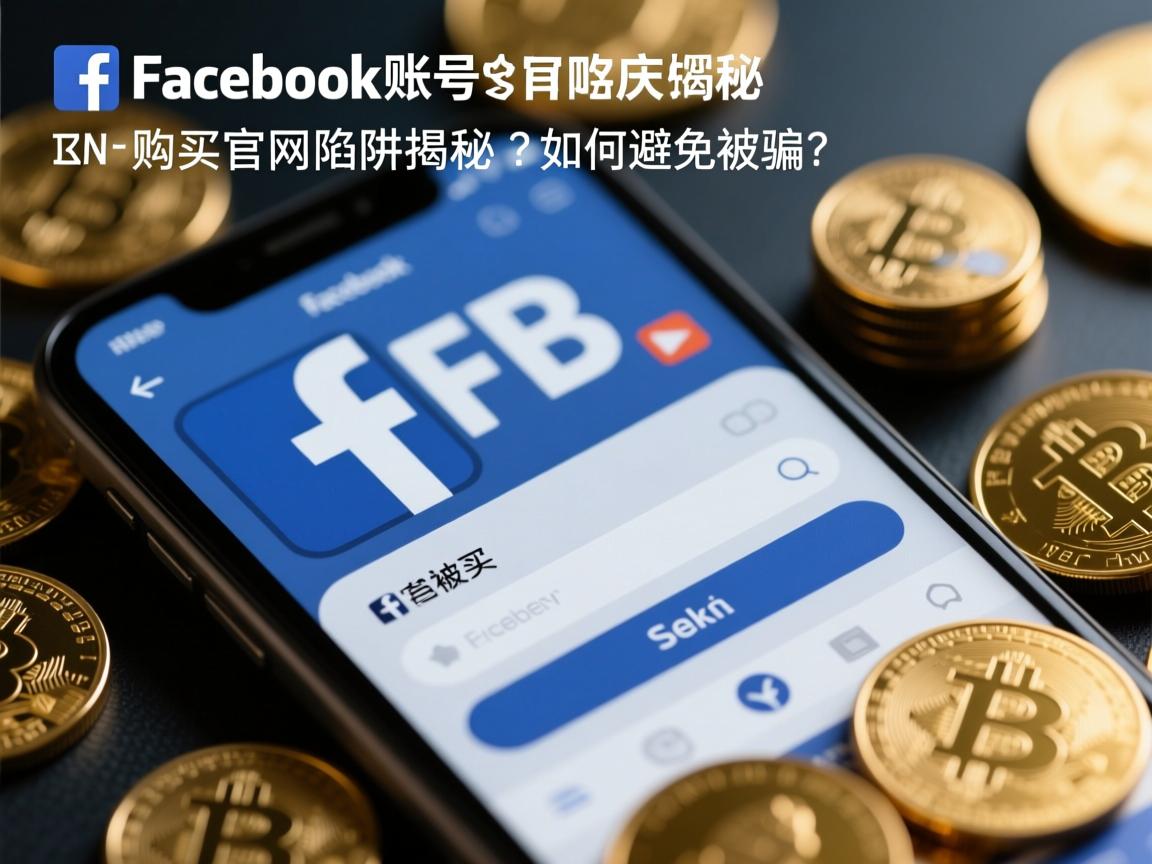 脸书、FB、Facebook账号购买官网陷阱揭秘：如何避免被骗？