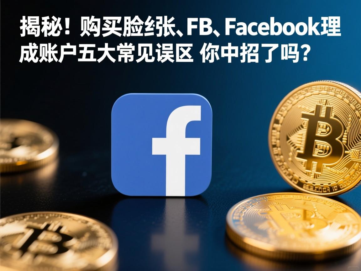 揭秘！购买脸书、FB、Facebook成品账户的五大常见误区，你中招了吗？