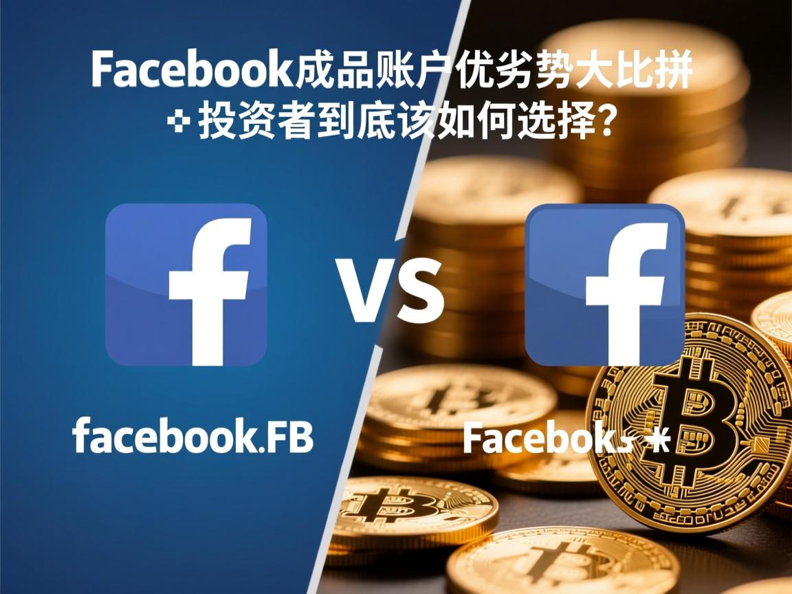脸书、FB、Facebook成品账户的优劣势大比拼，投资者到底该如何选择？