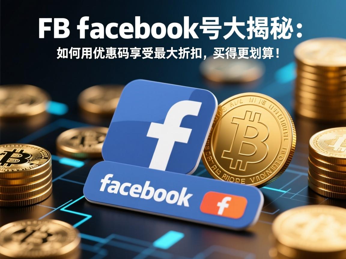 脸书、FB、Facebook号大揭秘：如何用优惠码享受最大折扣，买得更划算！