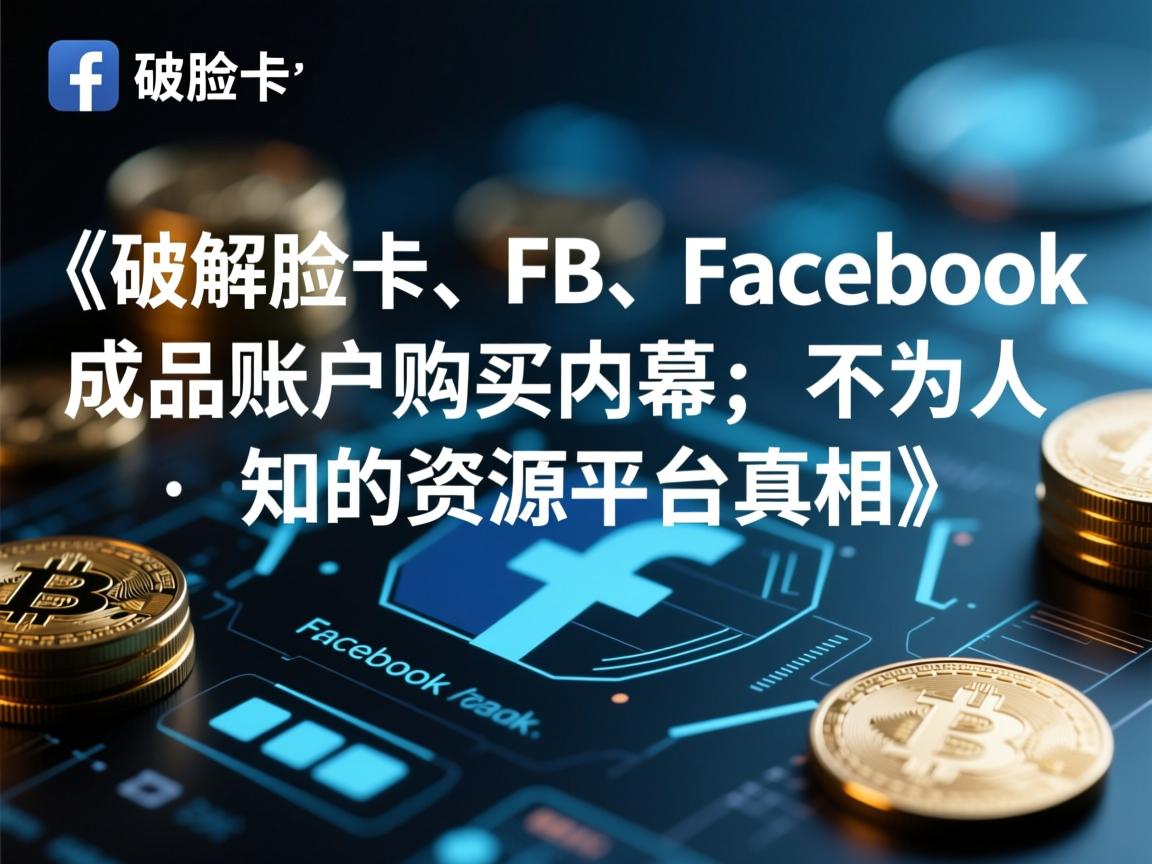 《破解脸书、FB、Facebook成品账户购买内幕:不为人知的资源平台真相》