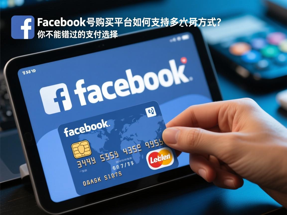 脸书、FB、Facebook号购买平台如何支持多元支付方式？你不能错过的支付选择