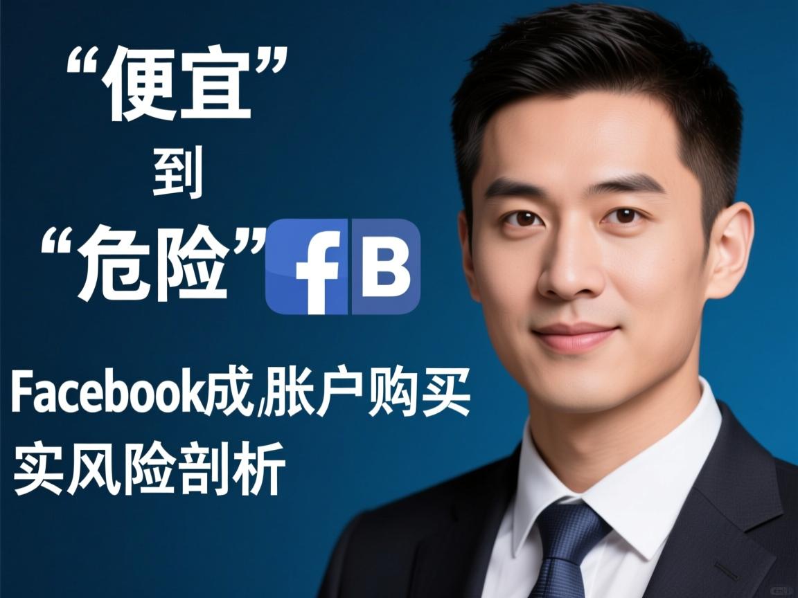 从“便宜”到“危险”：脸书、FB、Facebook成品账户购买的真实风险剖析