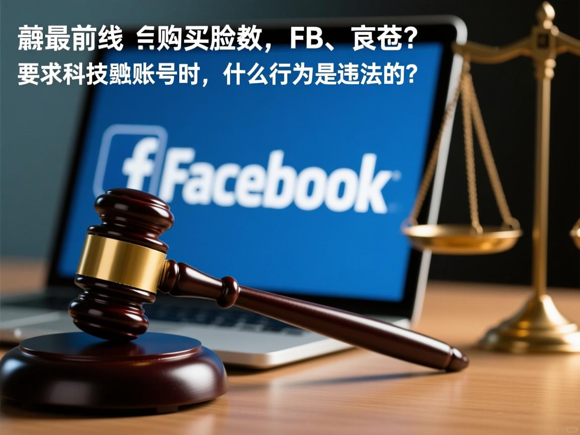 法律最前线：购买脸书、FB、Facebook账号时，什么行为是违法的？