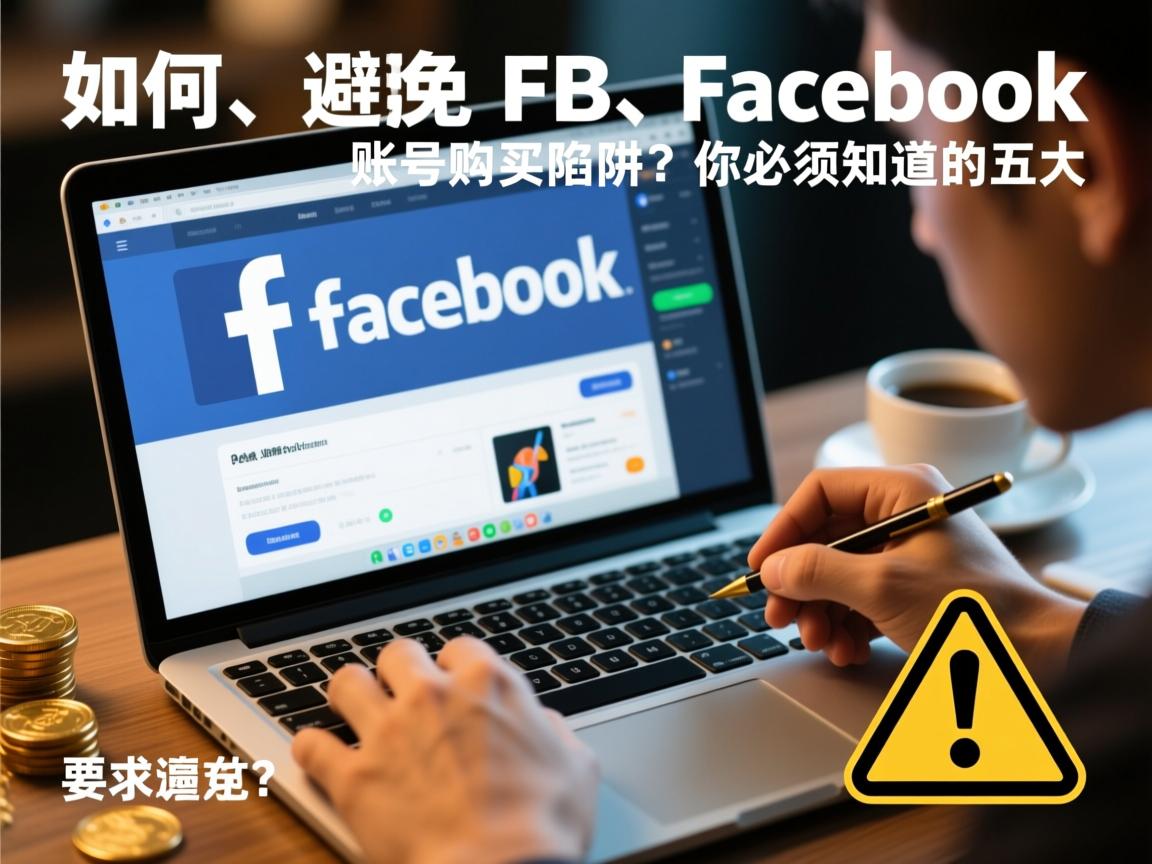 如何避免脸书、FB、Facebook账号购买陷阱？你必须知道的五大警告