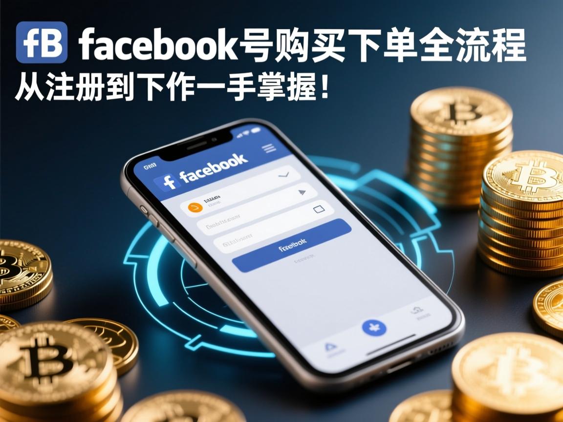 脸书、FB、Facebook号购买下单全流程：从注册到下单一手掌握！