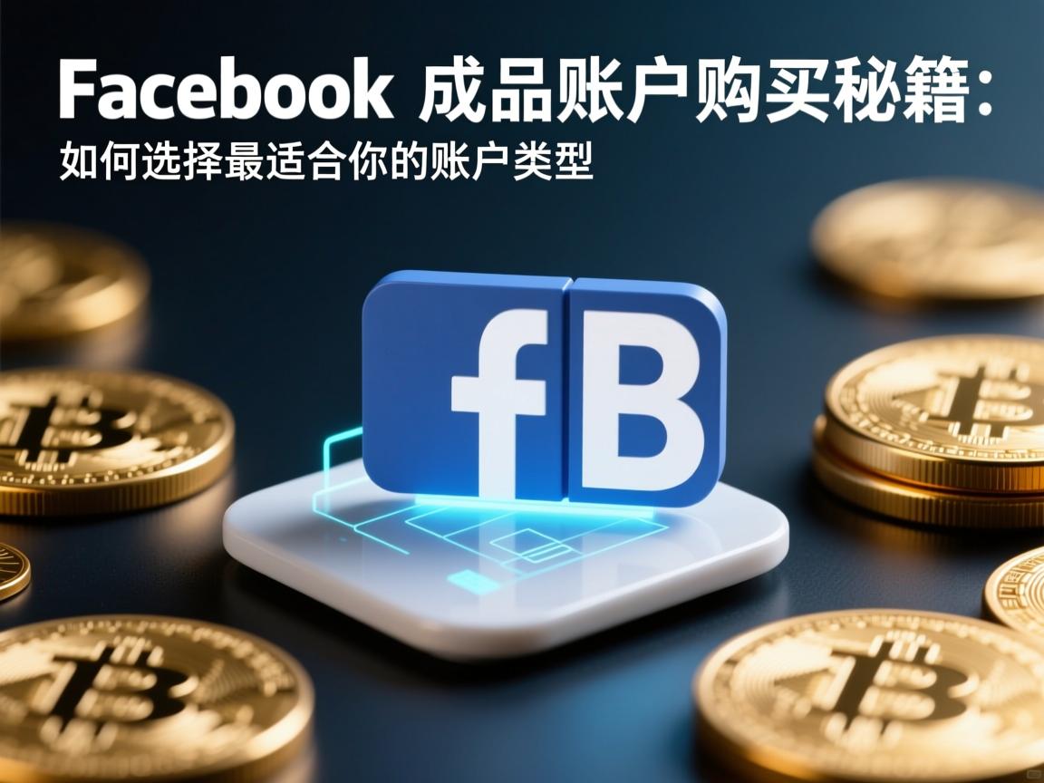 脸书、FB、Facebook成品账户购买秘籍：如何选择最适合你的账户类型