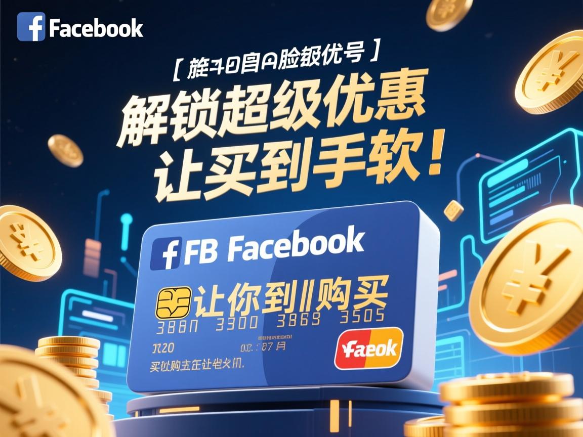 解锁超级优惠：脸书、FB、Facebook号购买活动，让你买到手软！