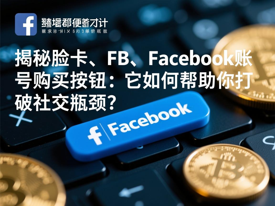 “揭秘脸书、FB、Facebook账号购买按钮:它如何帮助你打破社交瓶颈?”
