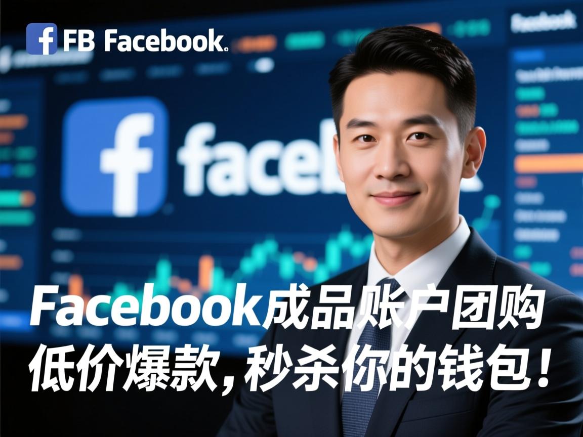 脸书、FB、Facebook成品账户团购：低价爆款，秒杀你的钱包！