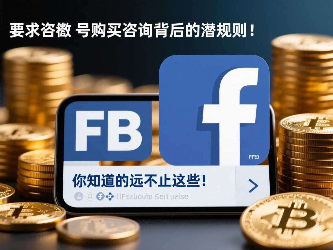 脸书、FB、Facebook号购买咨询背后的潜规则：你知道的远不止这些！