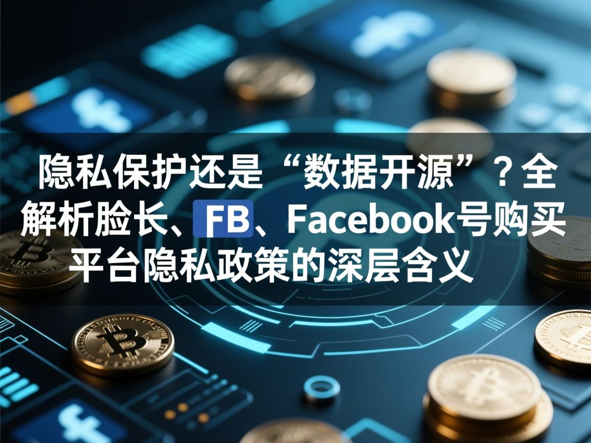 “隐私保护还是‘数据开源’？全面解析脸书、FB、Facebook号购买平台隐私政策的深层含义”