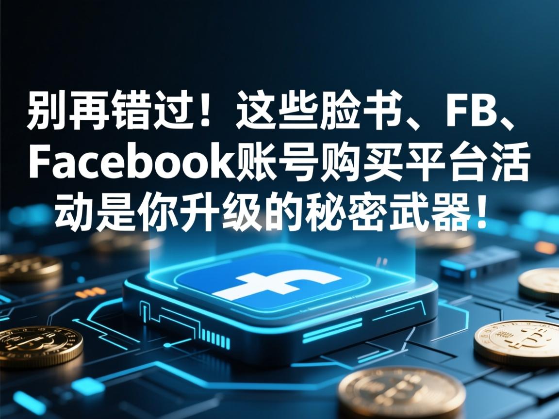 “别再错过！这些脸书、FB、Facebook账号购买平台活动是你升级的秘密武器！”