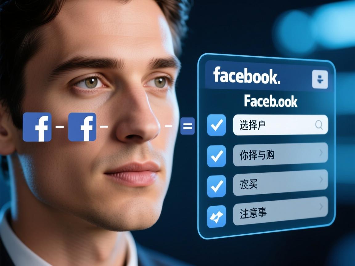 脸书、FB、Facebook成品账户的选择与购买，你不容忽视的注意事项