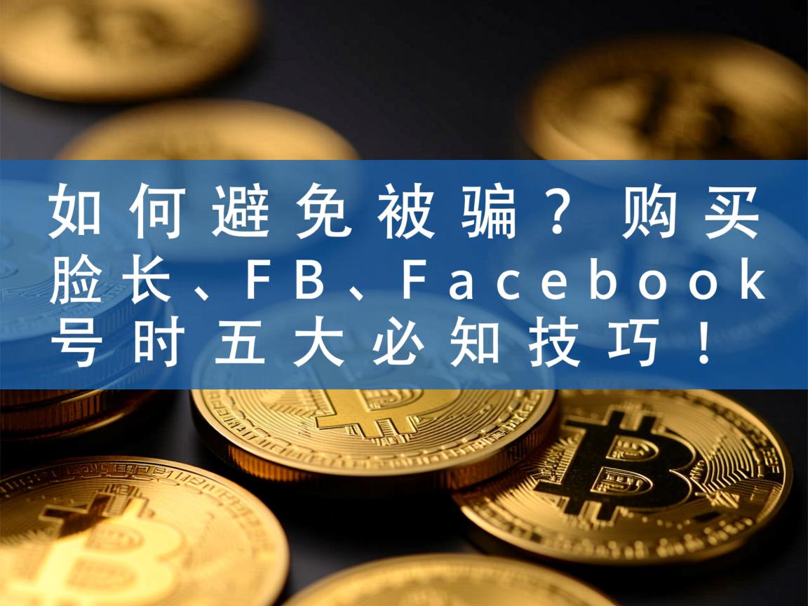 “如何避免被骗？购买脸书、FB、Facebook号时的五大必知技巧！”