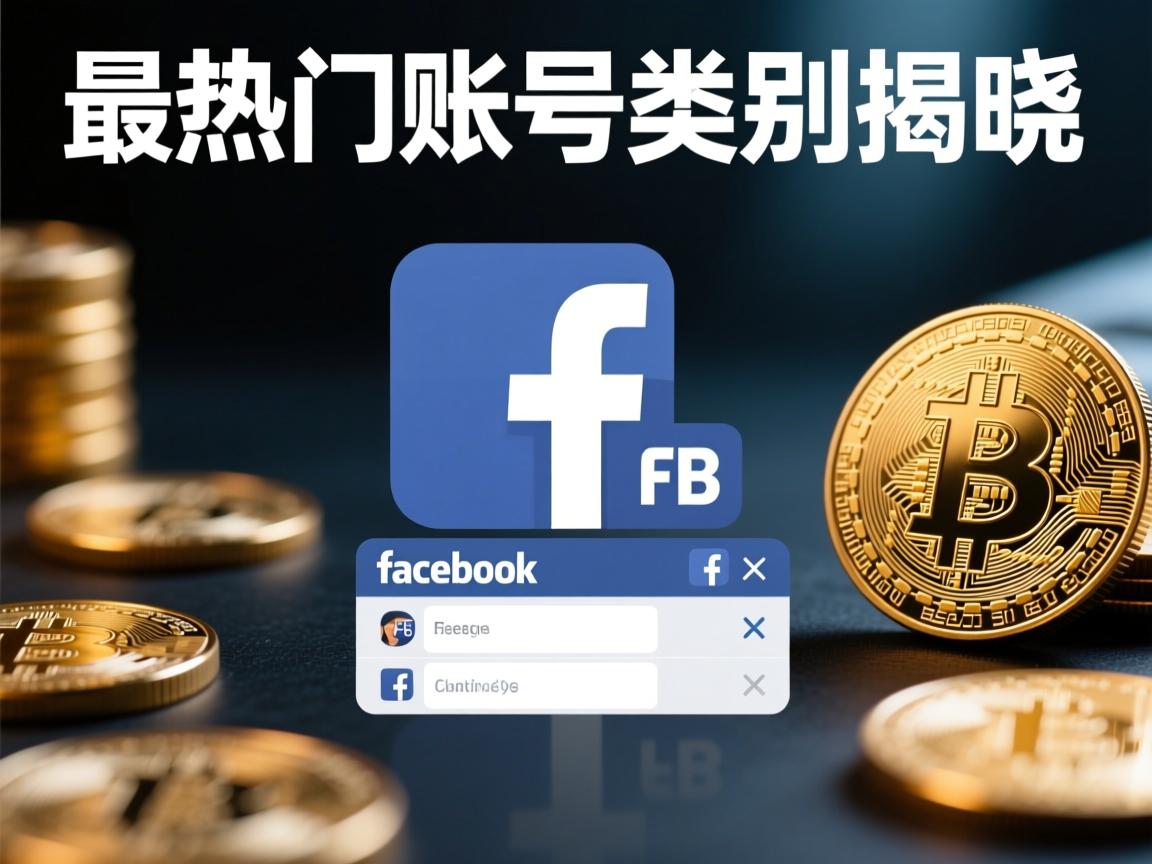 脸书、FB、Facebook账号交易市场现状：最热门账号类别揭晓