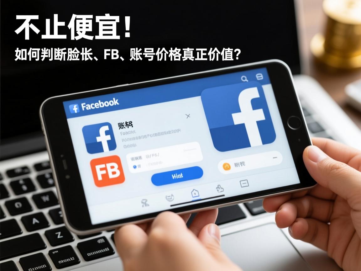 不止便宜！如何判断脸书、FB、Facebook账号价格的真正价值？