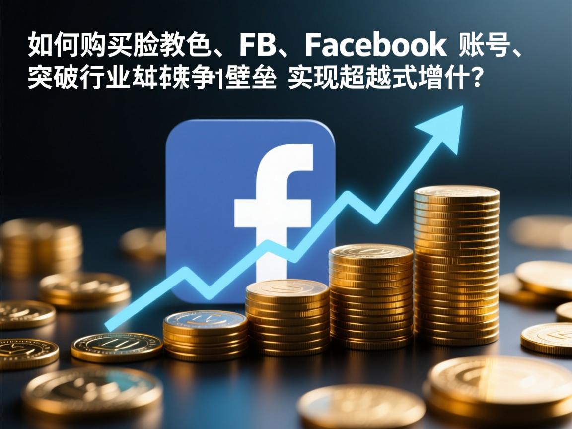 如何通过购买脸书、FB、Facebook账号，突破行业竞争壁垒，实现超越式增长？