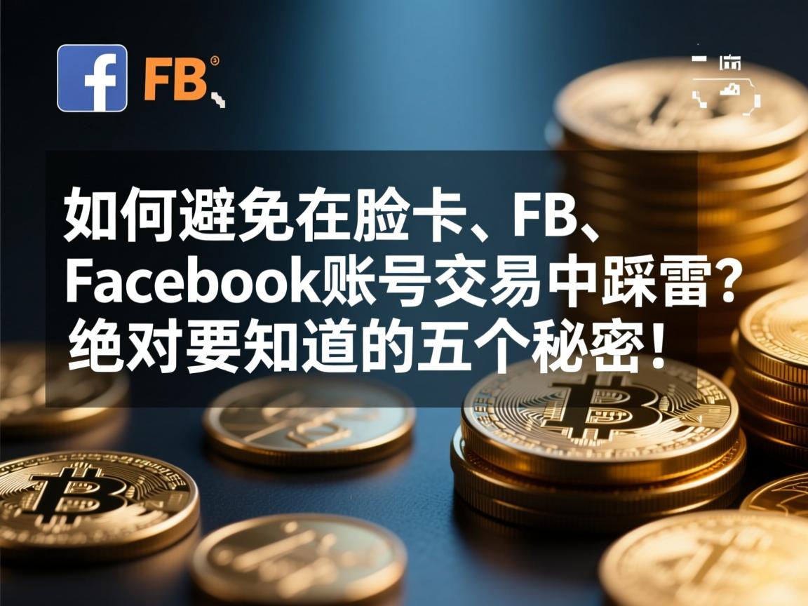 “如何避免在脸书、FB、Facebook账号交易中踩雷？绝对要知道的五个秘密！”