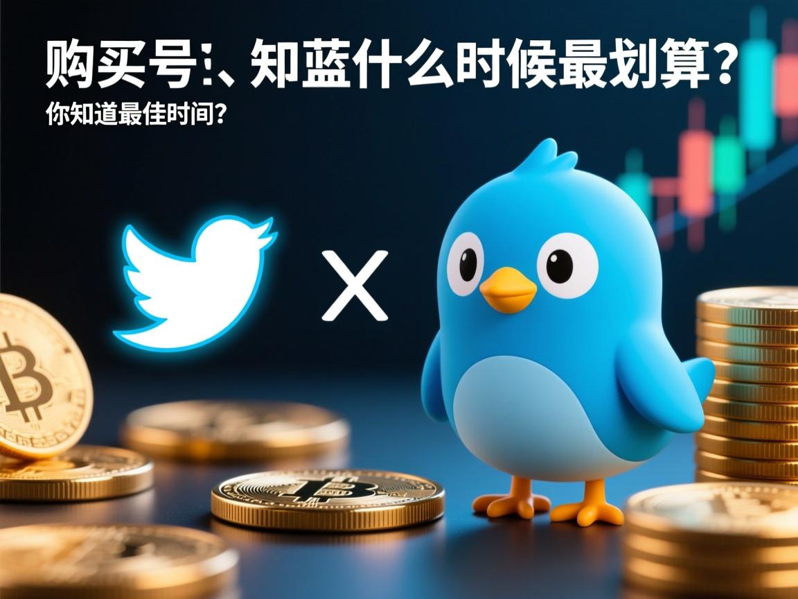 购买推特、小蓝鸟、X、 Twitter号的最佳时机，你知道什么时候最划算吗？
