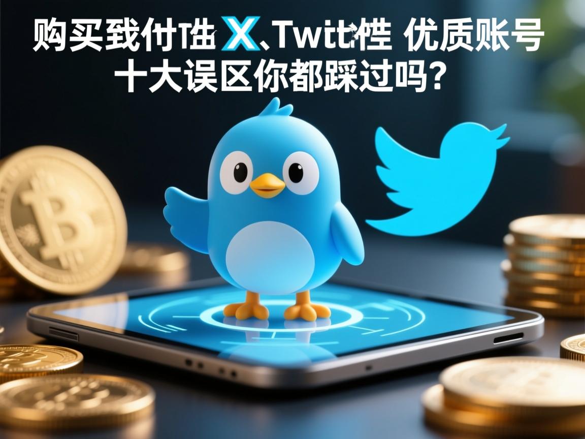 购买推特、小蓝鸟、X、 Twitter优质账号的十大误区，你都踩过吗？