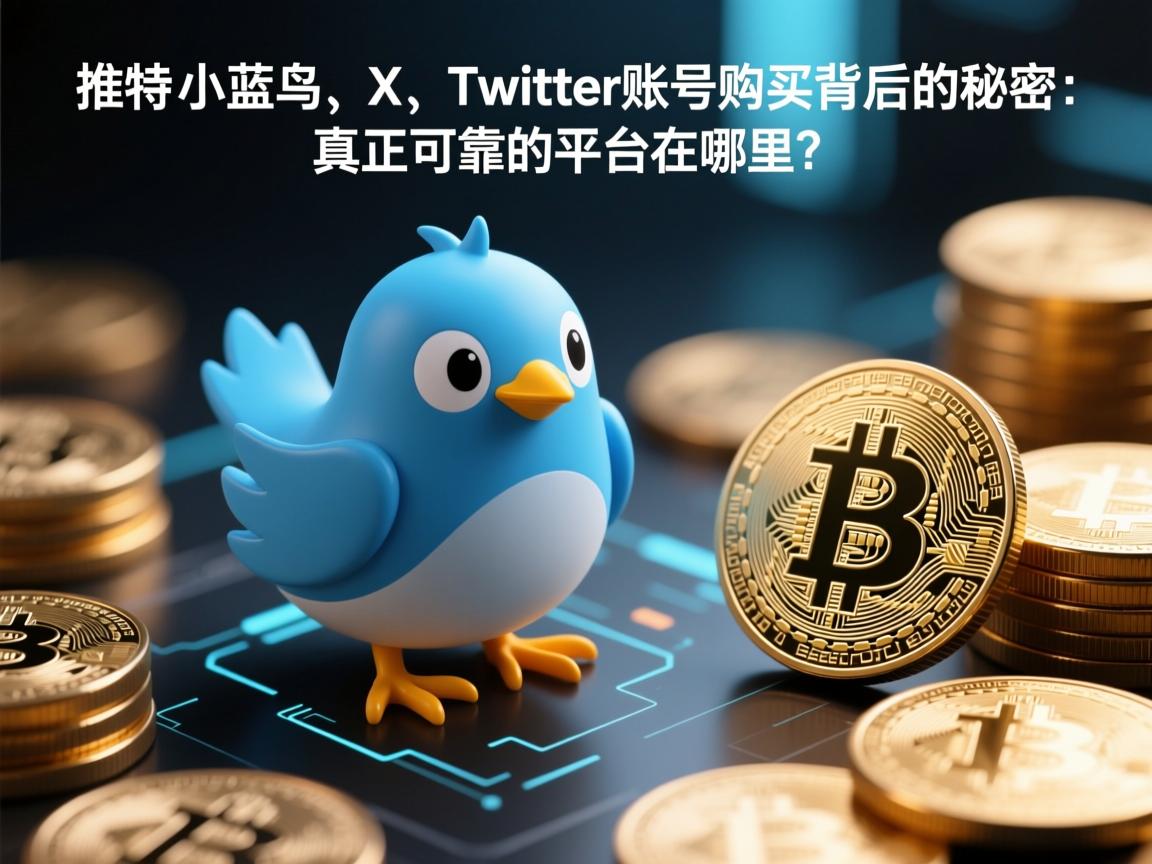 “推特、小蓝鸟、X、 Twitter账号购买背后的秘密：真正可靠的平台在哪里？”