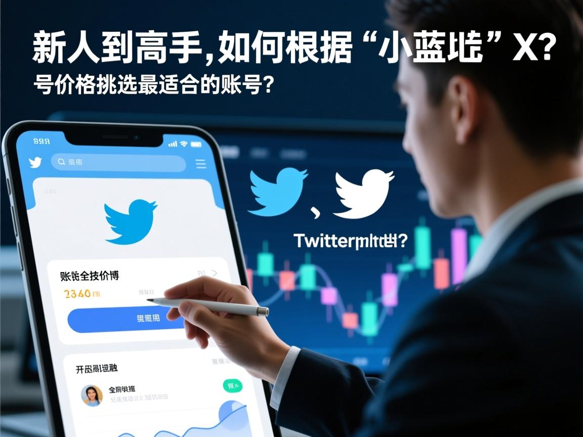 从新人到高手：如何根据推特、小蓝鸟、X、 Twitter账号价格挑选最适合的账号？