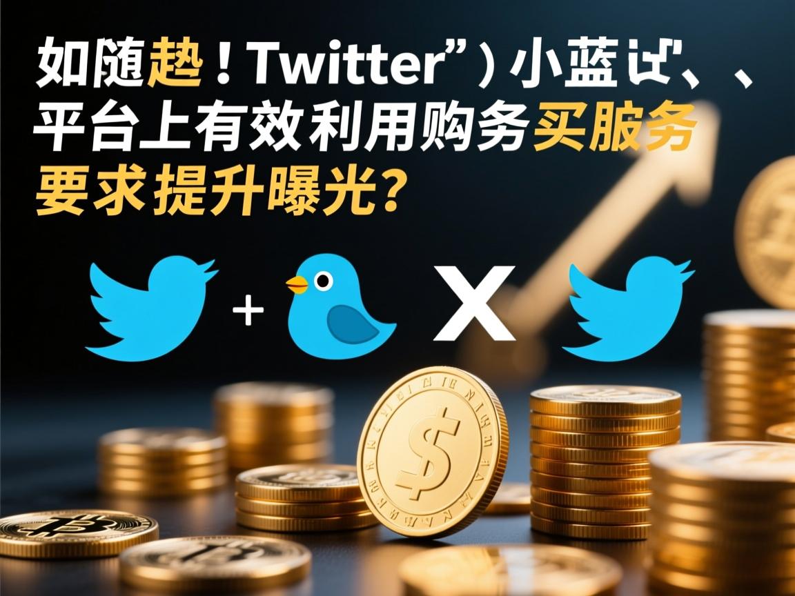 跟随趋势！如何在 推特、小蓝鸟、X、 Twitter 平台上有效利用购买服务提升曝光？