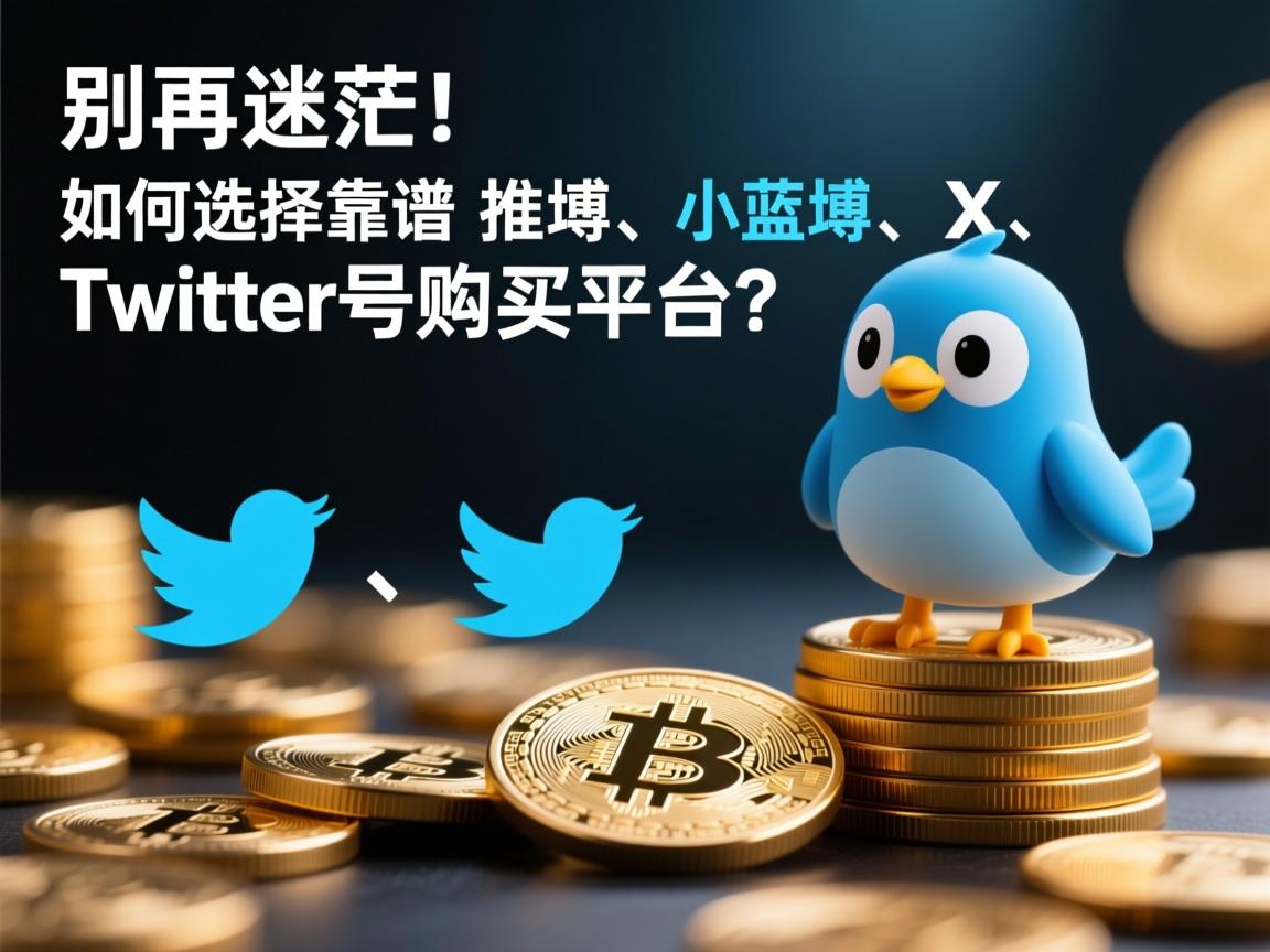 别再迷茫！如何选择靠谱的推特、小蓝鸟、X、 Twitter号购买平台？
