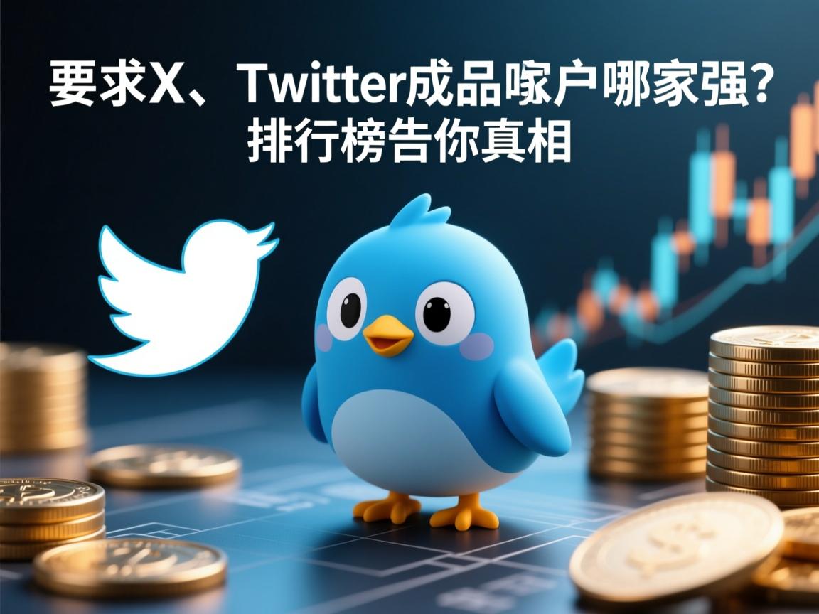 推特、小蓝鸟、X、 Twitter成品账户哪家强？排行榜告诉你真相