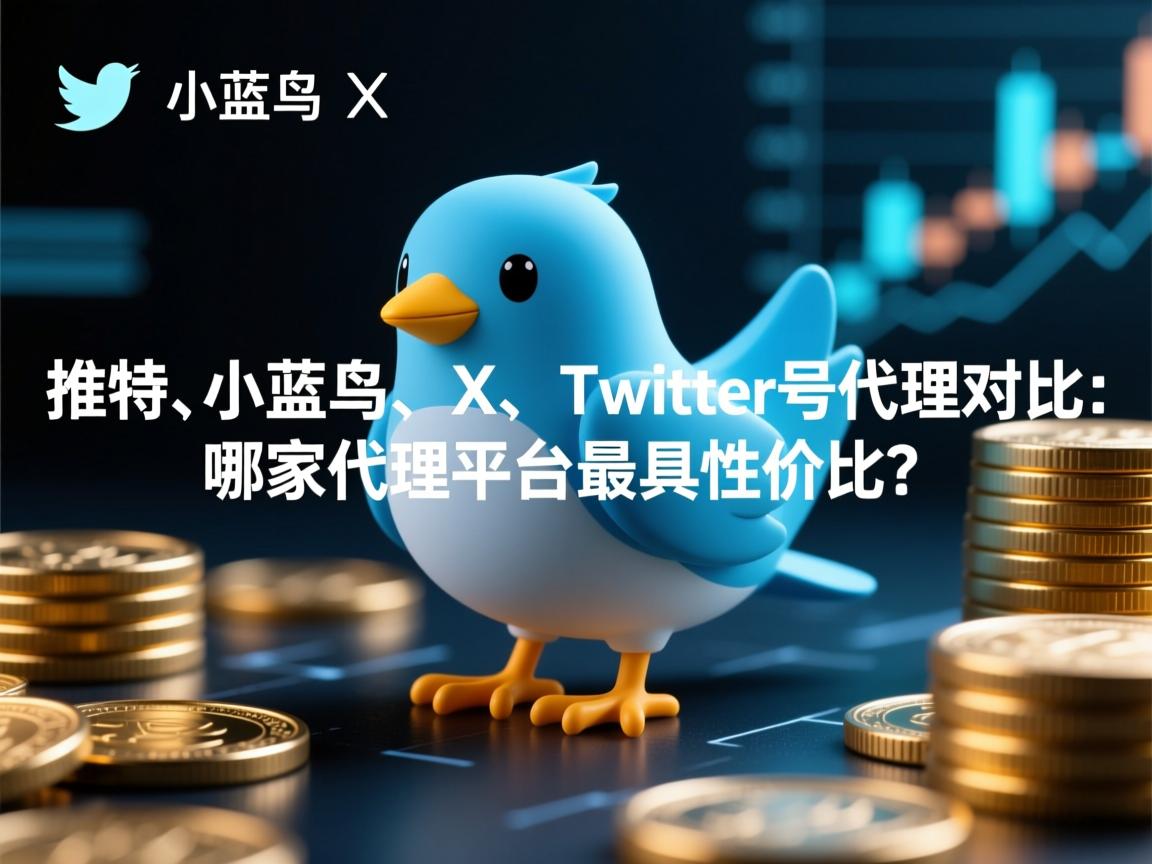 “推特、小蓝鸟、X、 Twitter号代理对比：哪家代理平台最具性价比？”