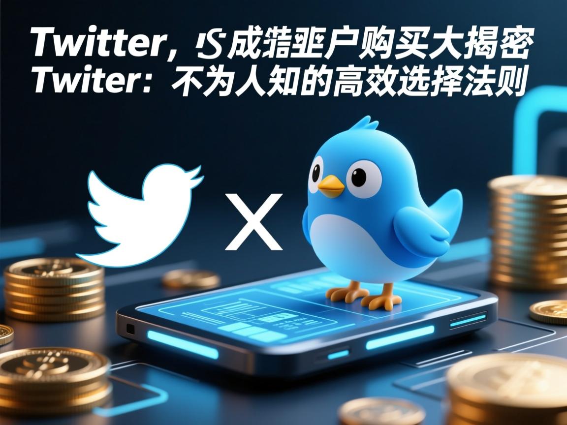 推特、小蓝鸟、X、 Twitter成品账户购买大揭密：不为人知的高效选择法则