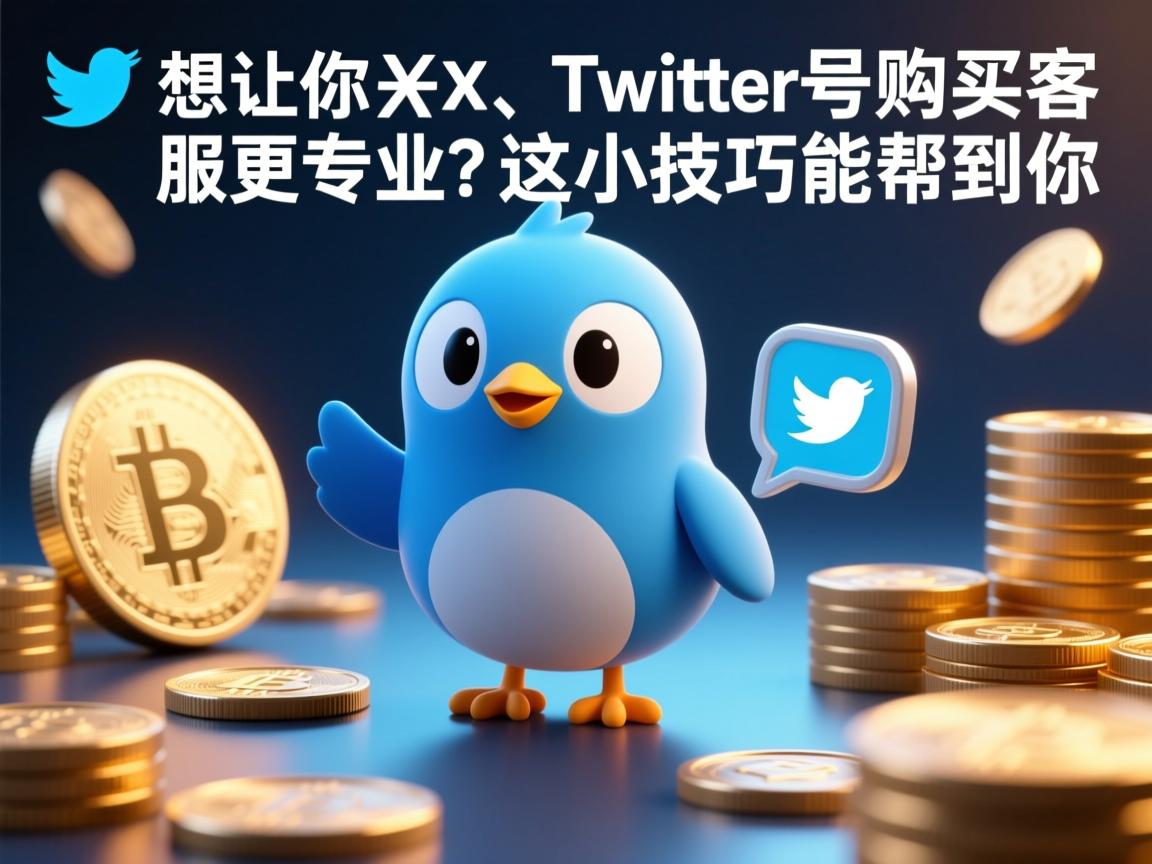 想让你的推特、小蓝鸟、X、 Twitter号购买客服更专业？这小技巧能帮到你